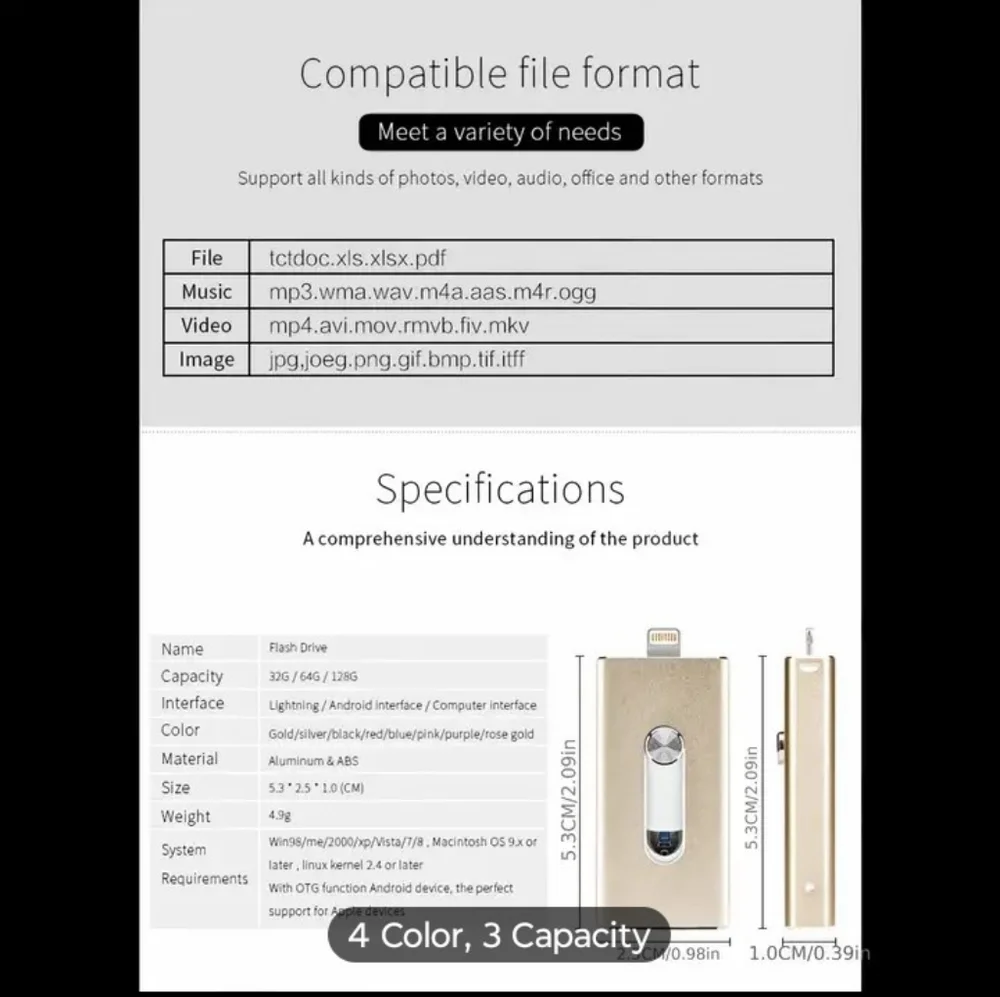 USB Picture Transfer Device From Phone